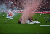 Bei der Meisterfeier des FC Bayern München durften wir in der Allianz Arena in München auftreten - und dabei einen unvergesslichen Tag erleben.