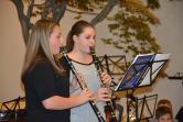 Nach einem langen Schuljahr haben unsere Nachwuchs-Musikantinnen und -Musikanten im Innenhof des Rathauses gezeigt, was sie gelernt haben.