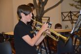 Nach einem langen Schuljahr haben unsere Nachwuchs-Musikantinnen und -Musikanten im Innenhof des Rathauses gezeigt, was sie gelernt haben.
